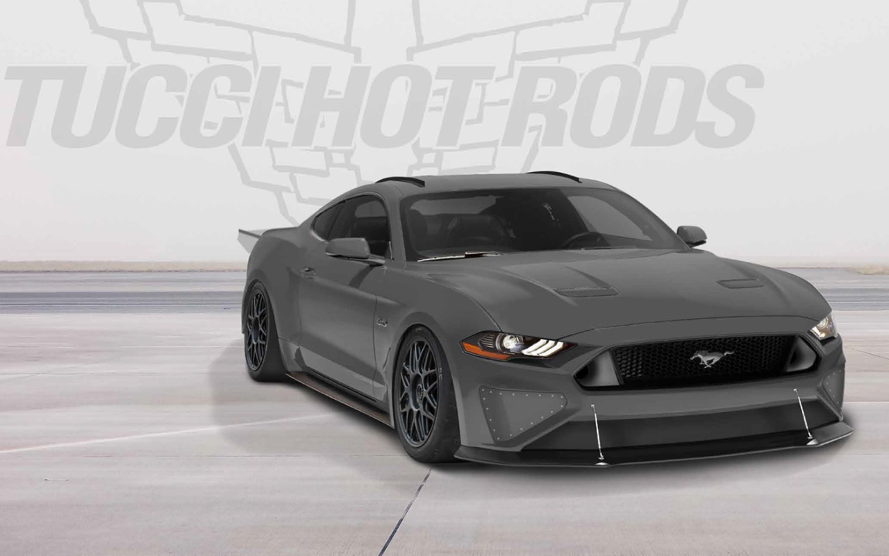 ford mustang 2018 tuccihotrods SEMA 2017
