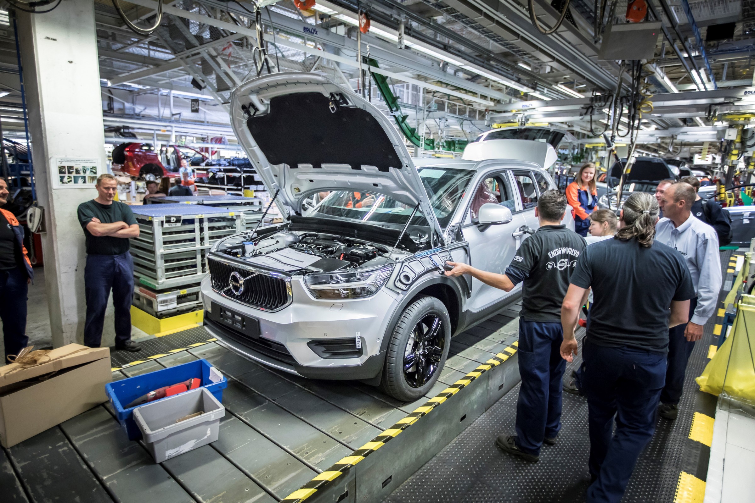 Volvo XC40 começa a ser produzido em Ghent, na Bélgica