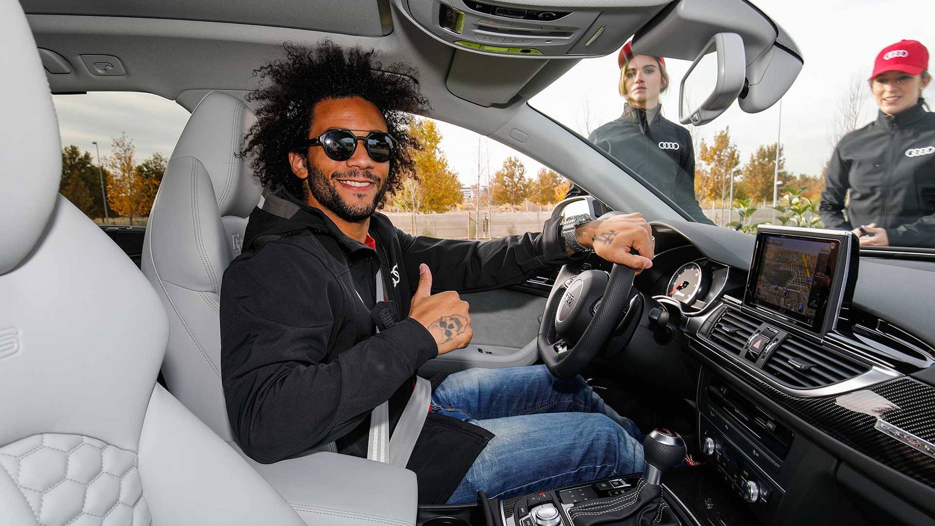 audi entrega veículos jogadores Real Madrid patrocinadora