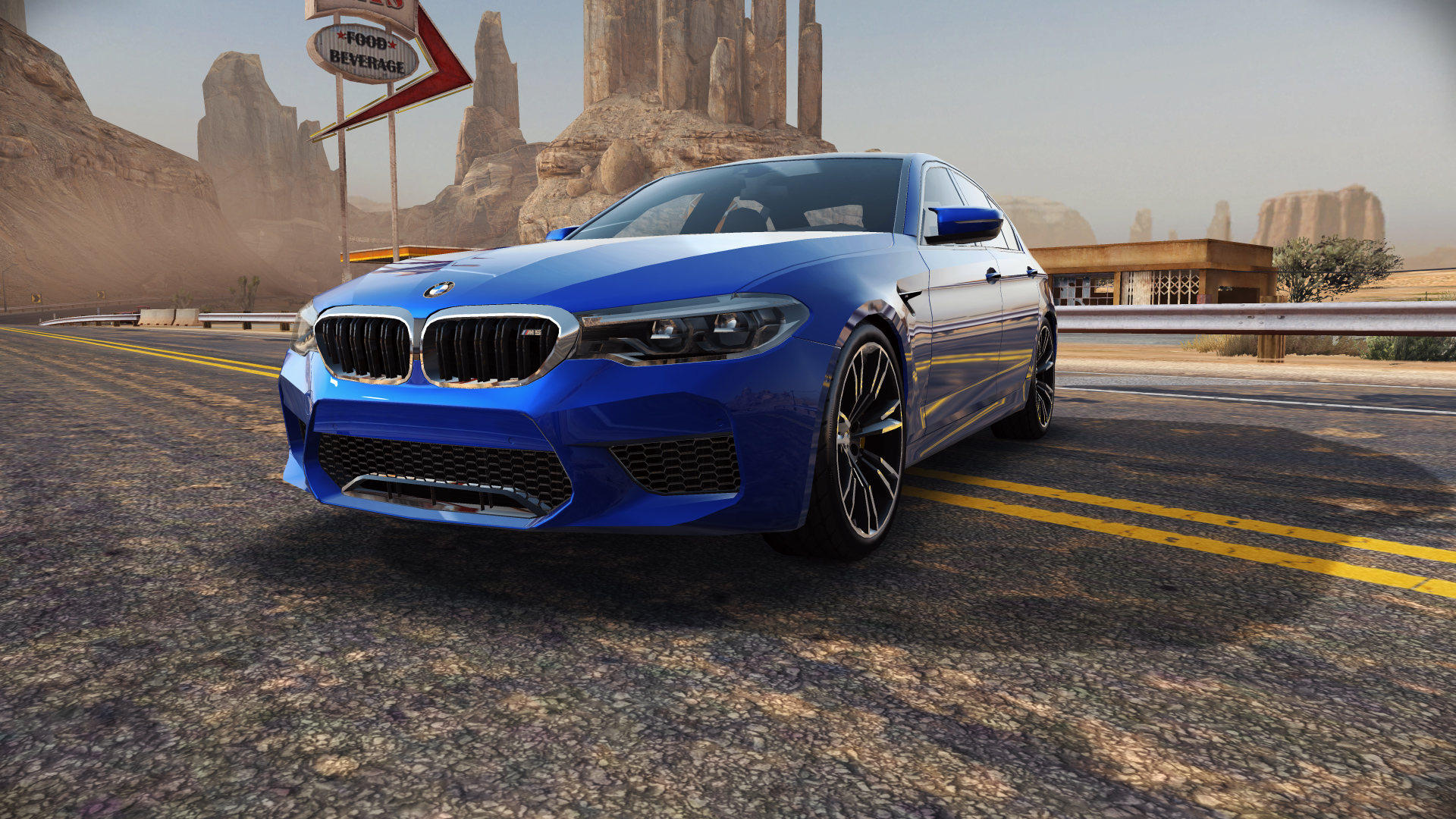 Novo BMW M5 game need for speed No Limits