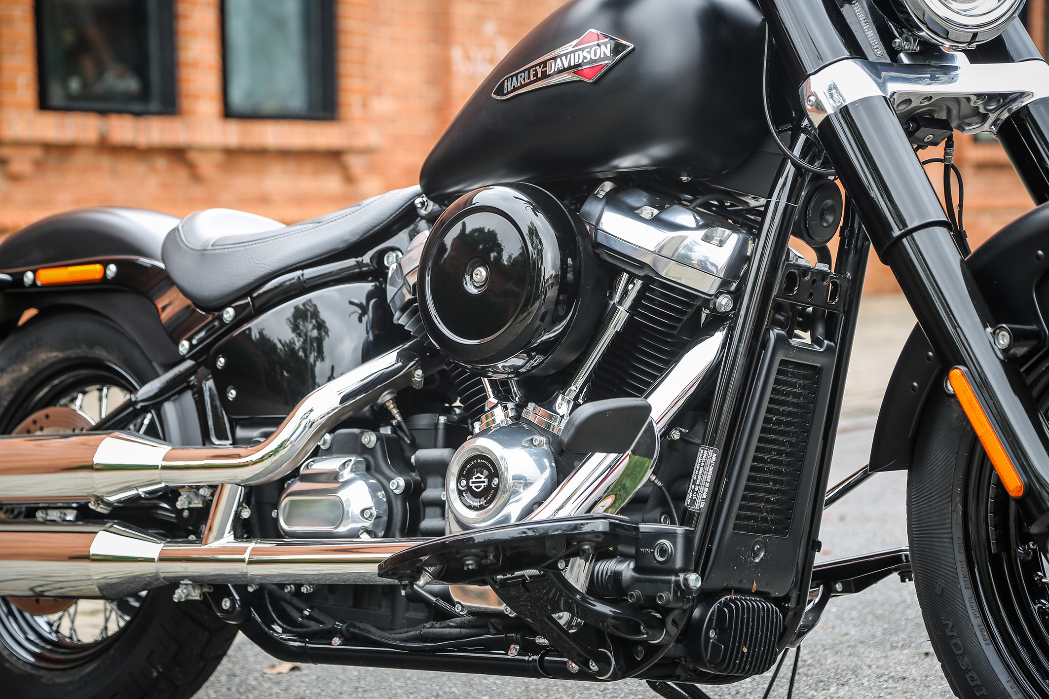 Teste Harley-Davidson Softail Slim