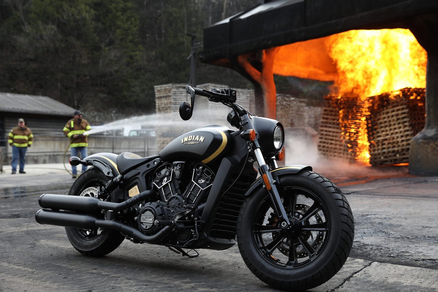 indian scout bobber 177 gold & black Jack Daniel´s