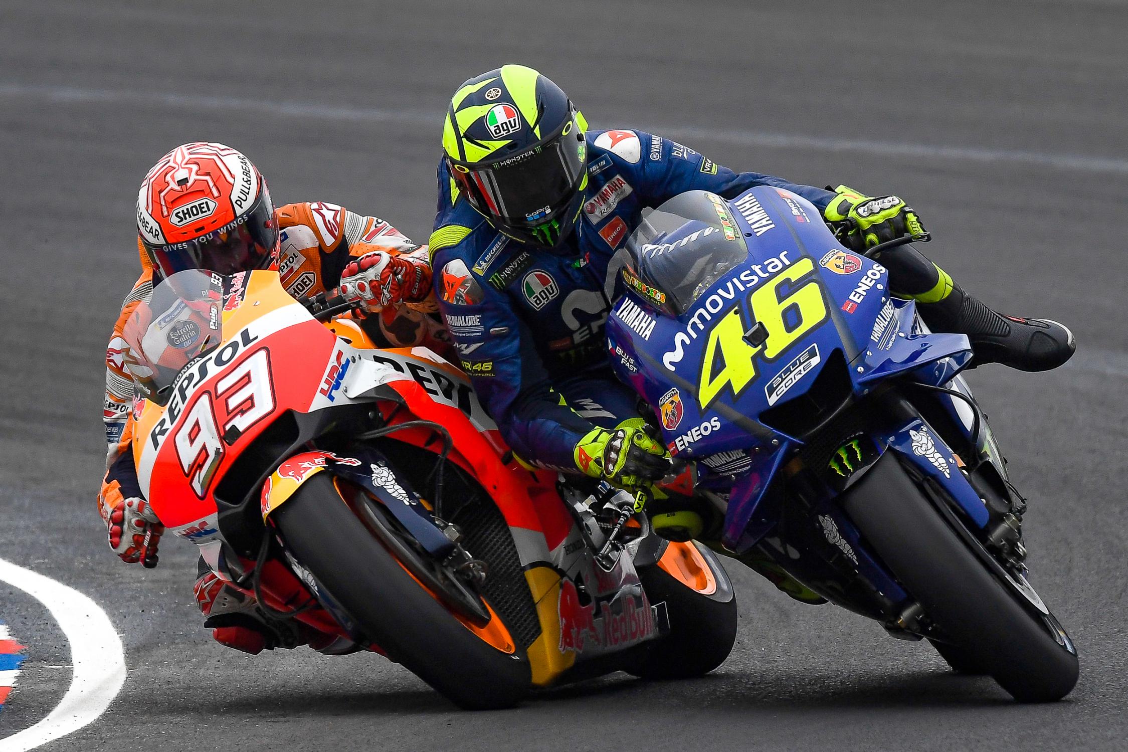 Márquez e Rossi