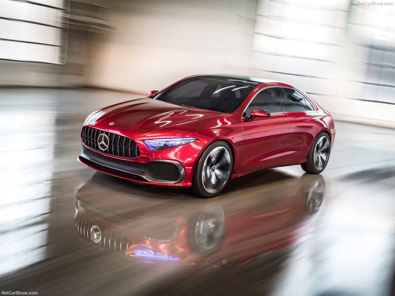 Mercedes Benz A Sedan Concept 2017
