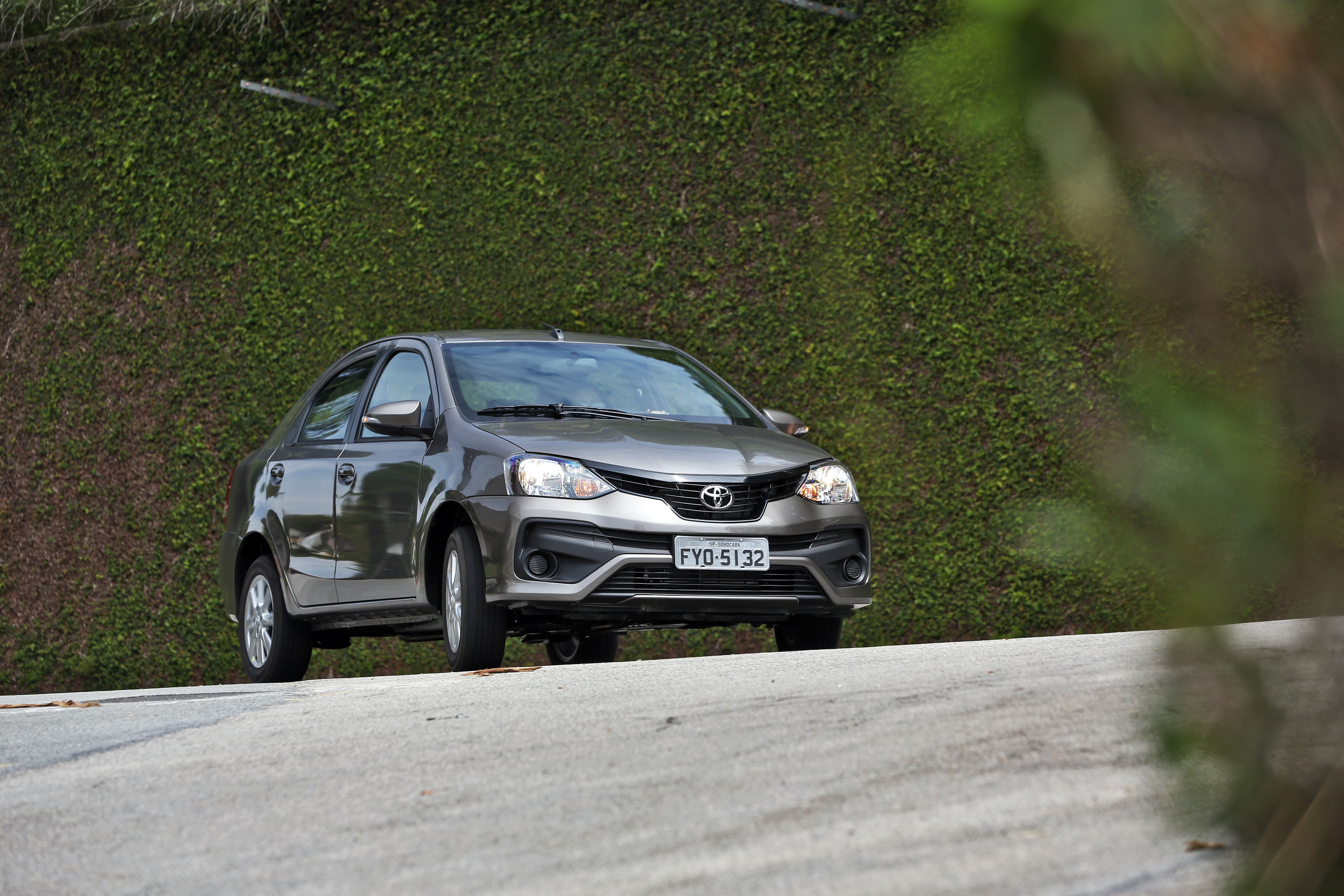Toyota Etios Sedã X Plus Automático é um dos carros com maior estabilidade