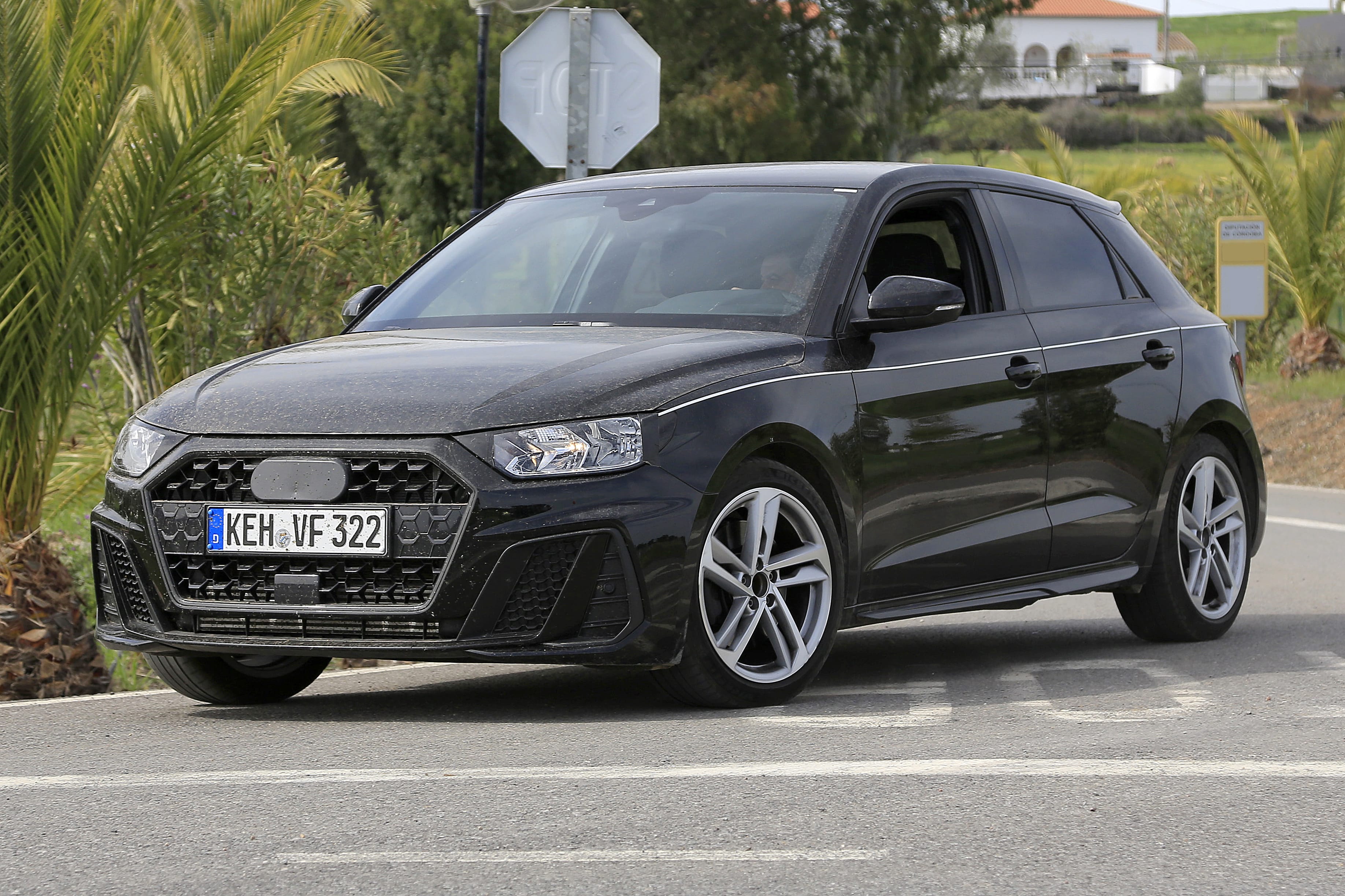 Flagra do novo Audi A1