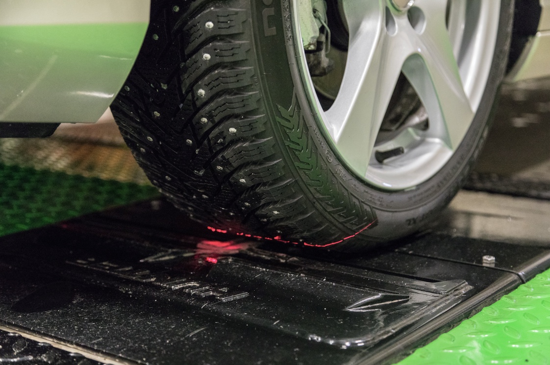 SnapSkan Nokian Tyres detector de pneu gasto TWI