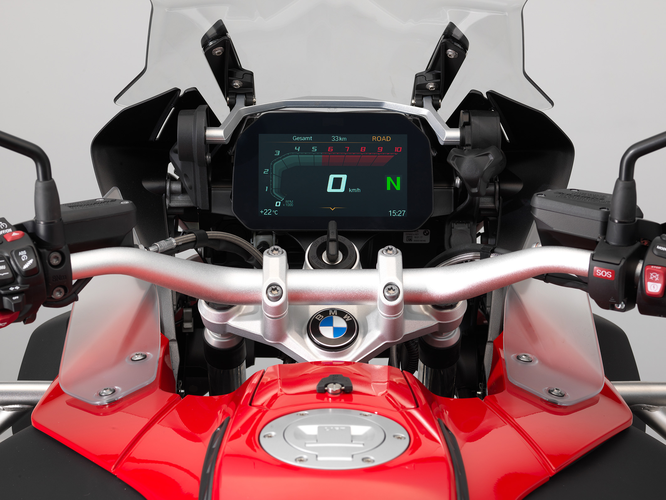 Painel de TFT BMW