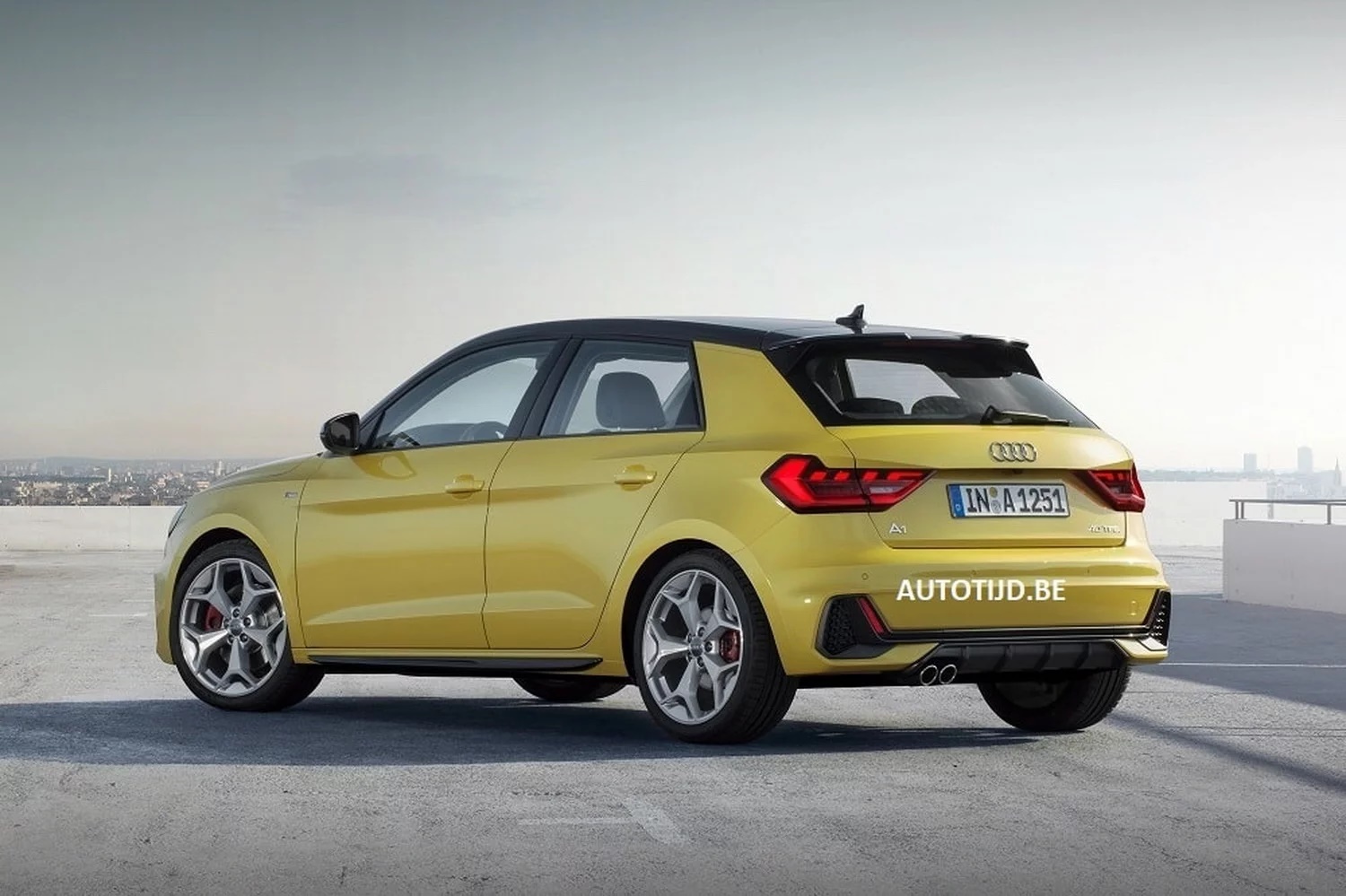 Audi A1 Traseira