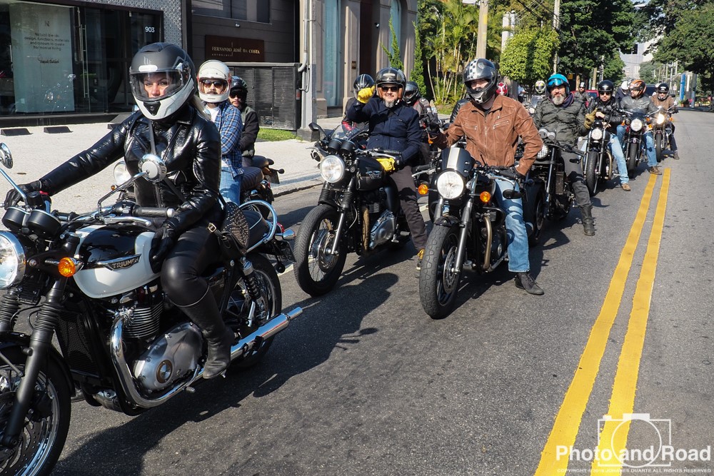 Clássicas no passeio Classic Brit Rides