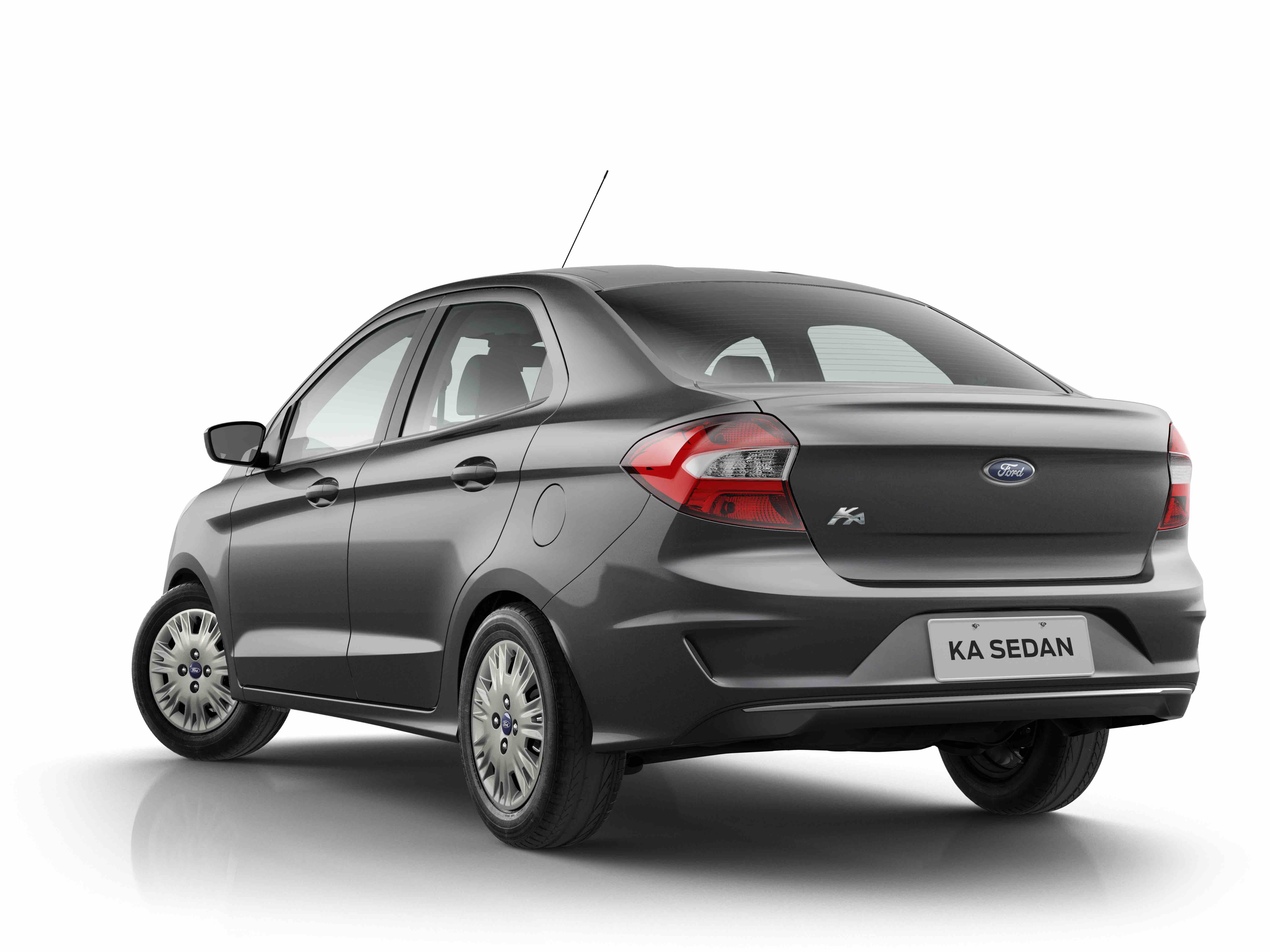 Com carroceria sedã, versão mais simples do Ford Ka 2019 é a SE