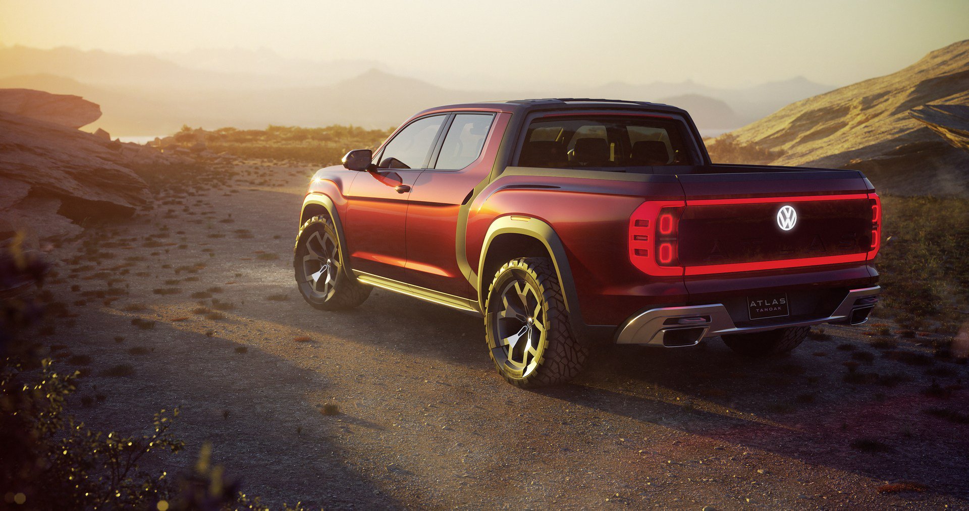 Volkswagen Atlas Tanoak Pickup Concept