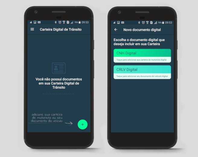 Novo aplicativo Carteira Digital de Trânsito agrega o CRLV eletrônico e a CNH digital