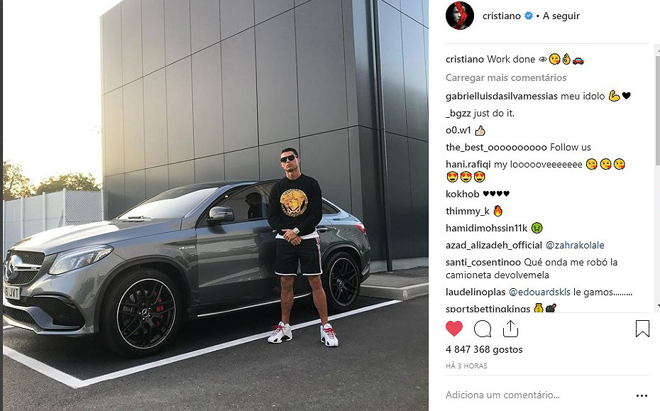 Cristiano Ronaldo_Mercedes