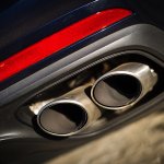 Sistema de escapamento do Porsche Panamera Turbo
