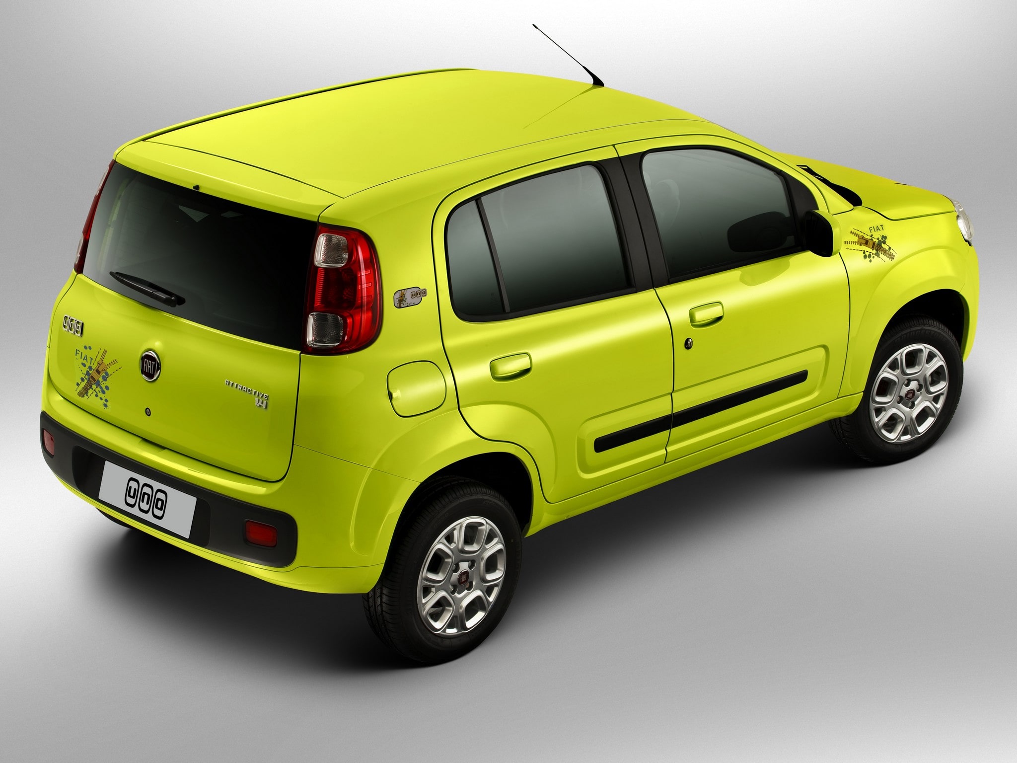 Autowp.ru Fiat Uno Attractive Amarelo Citrus