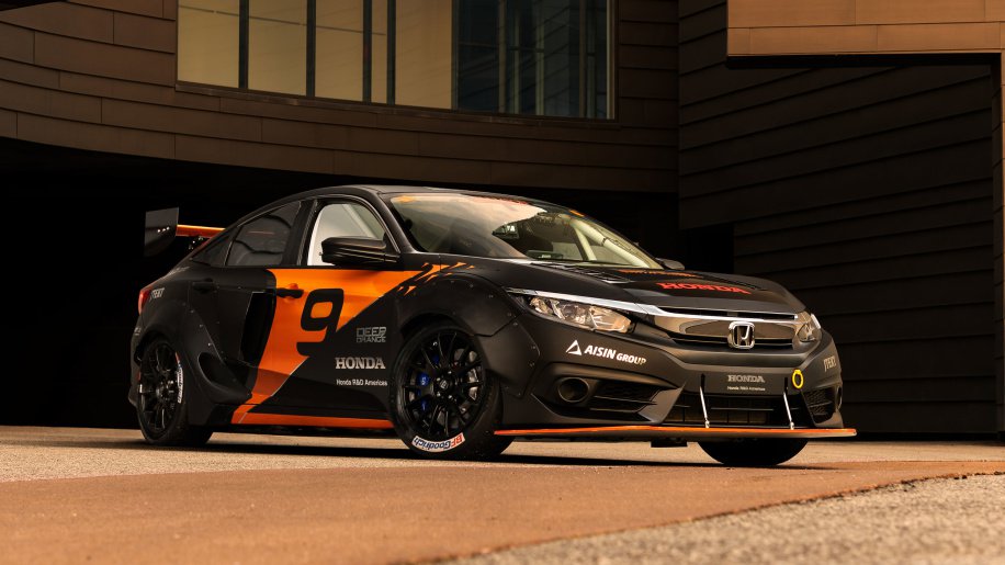 Honda Civic Deep Orange 9