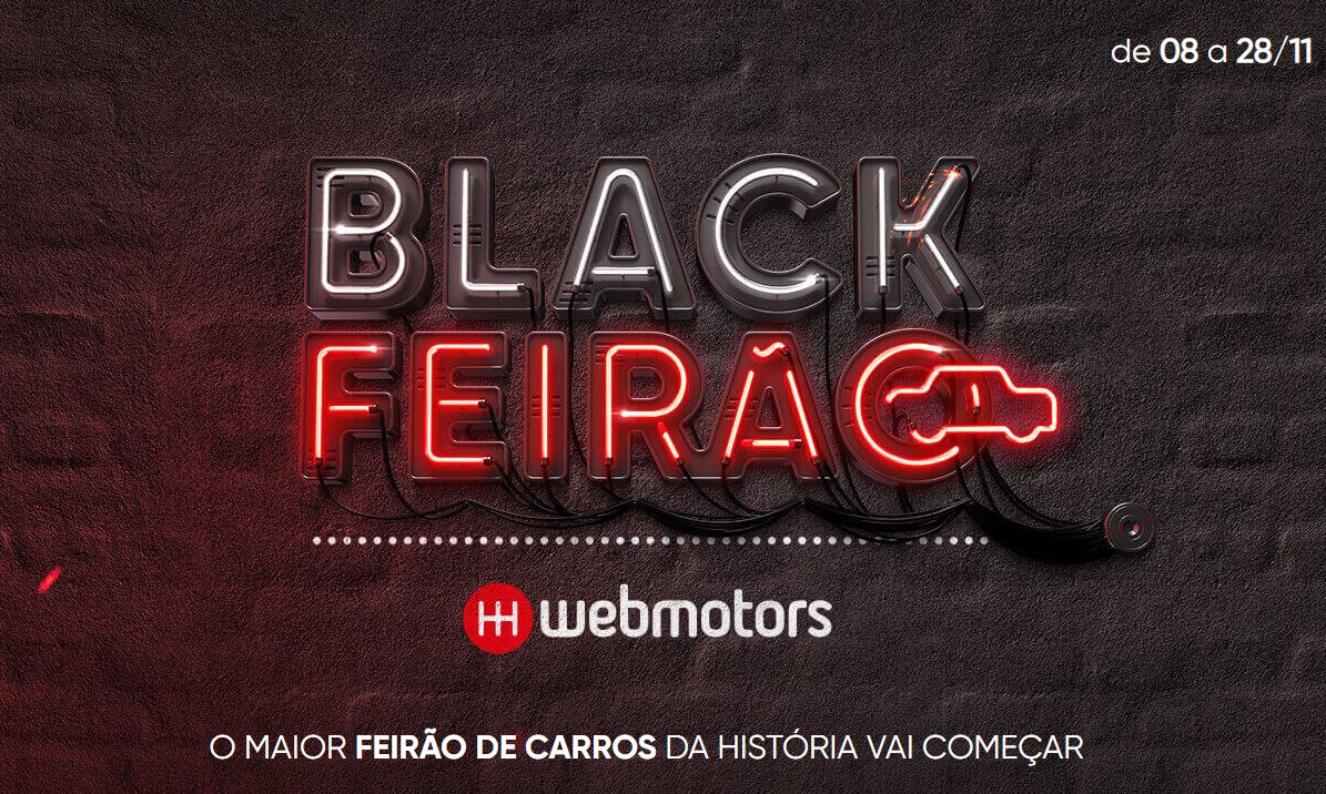 Black Feirão Webmotors: o maior feirão de carros do Brasil