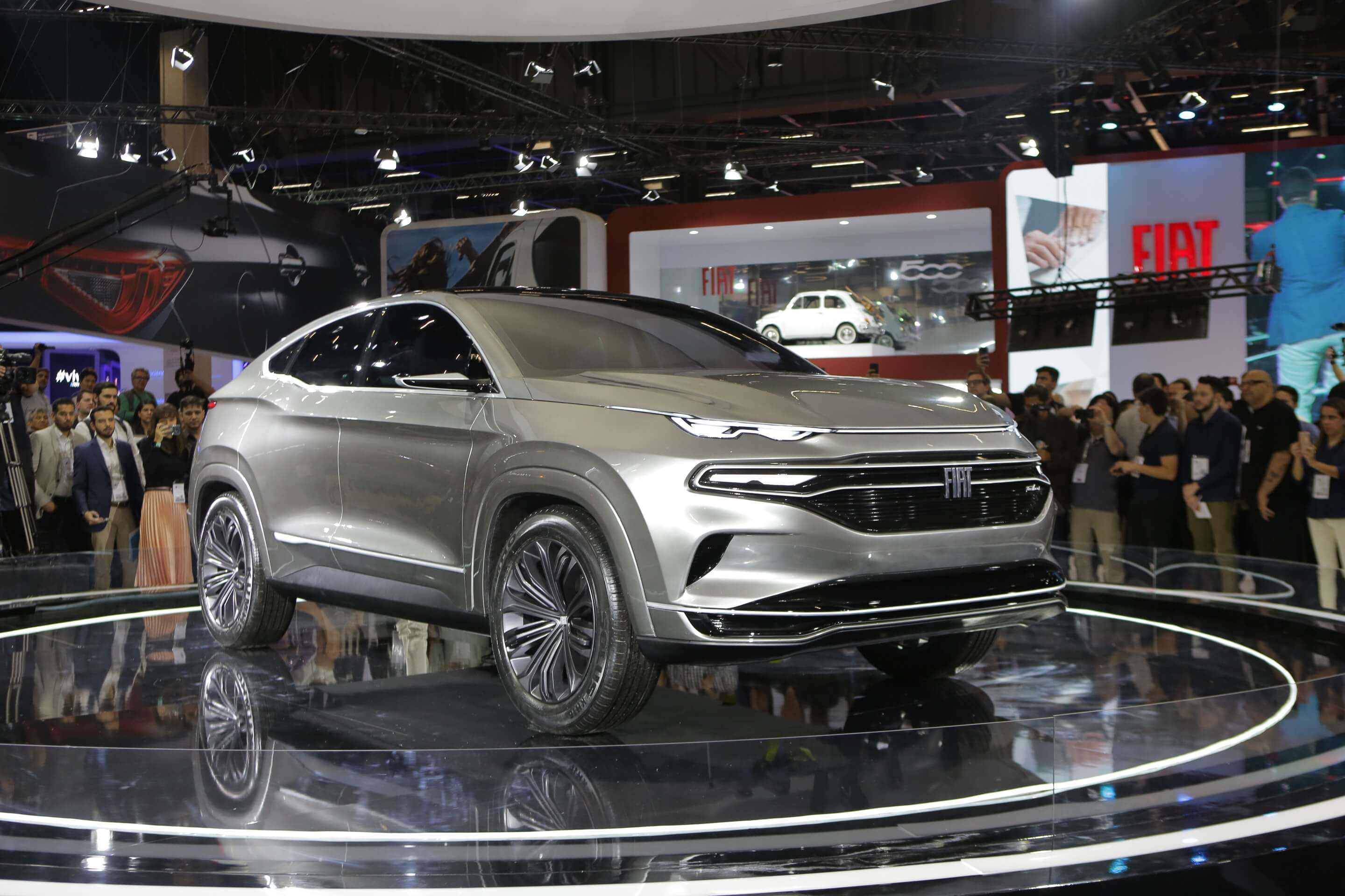 Fiat Fastback exposto no Salão de São Paulo
