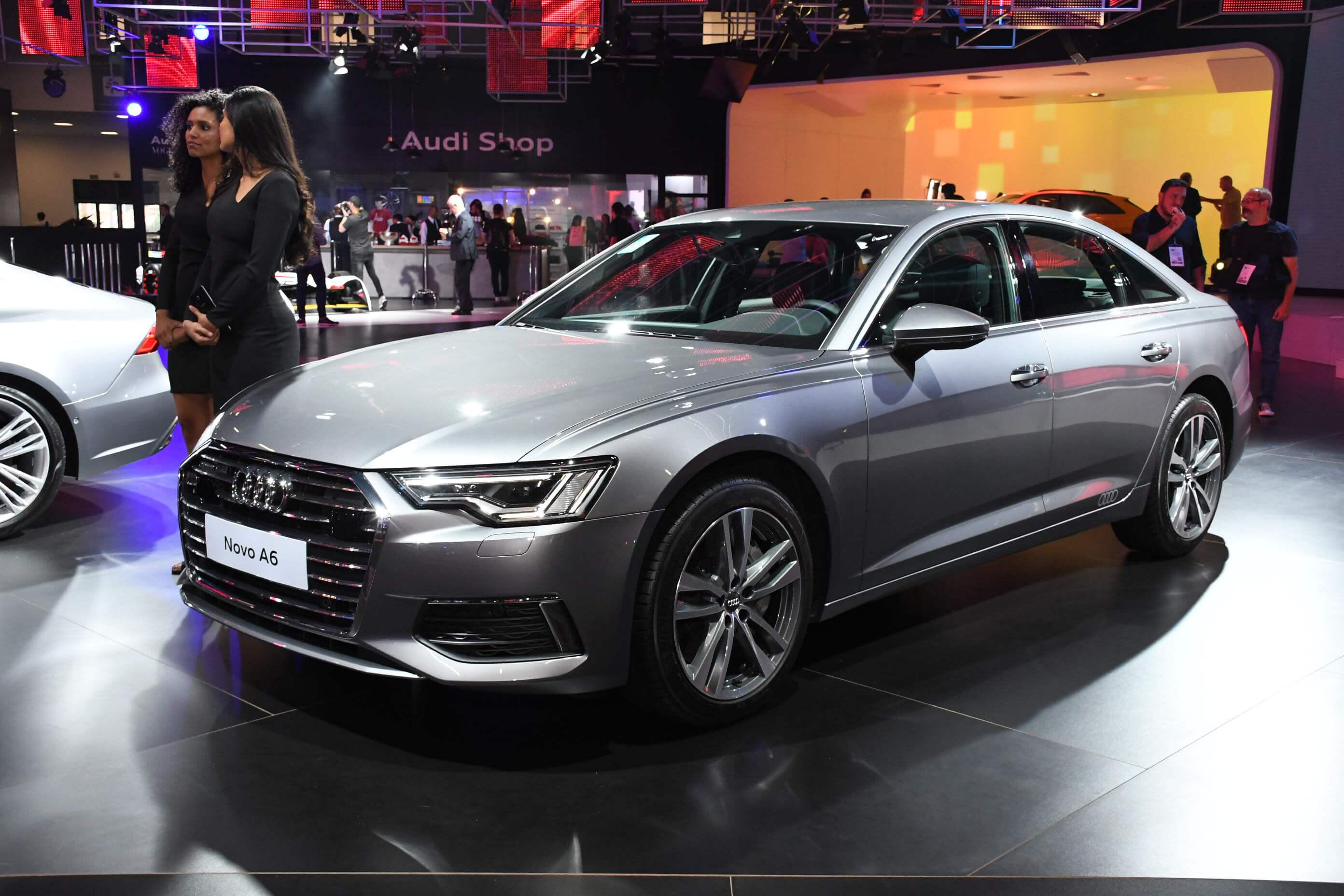 Audi A7 no salão do automóvel de SP