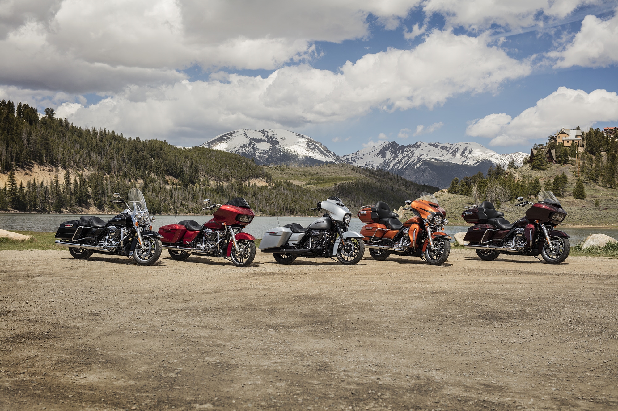 Linha Touring da Harley-Davidson 2019