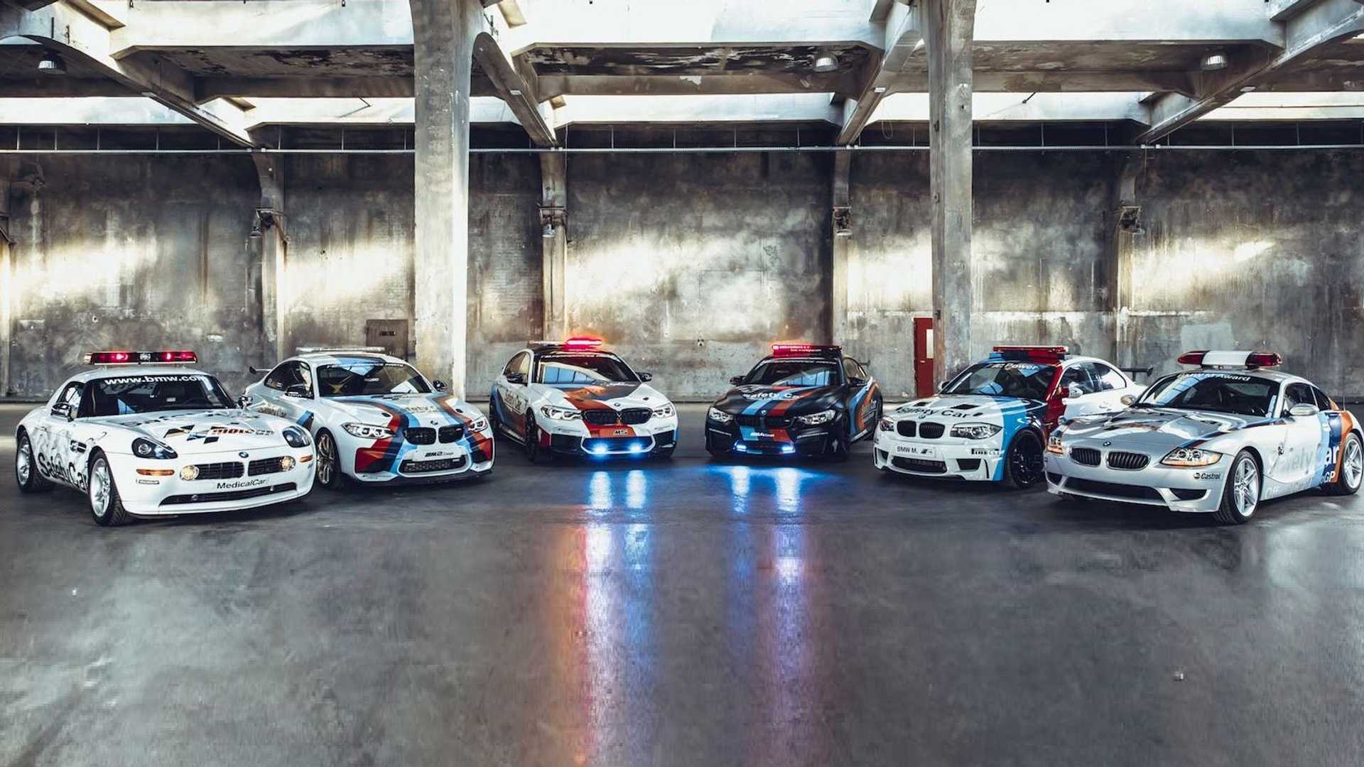 Bmw Motogp Safety Cars Throughout The Years