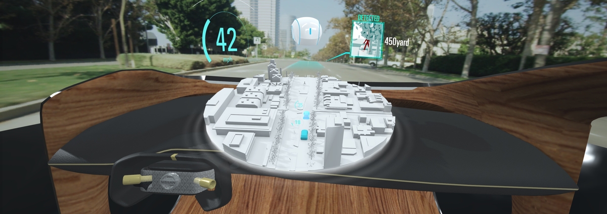 Nissan Revela a Tecnologia Invisible To Visible