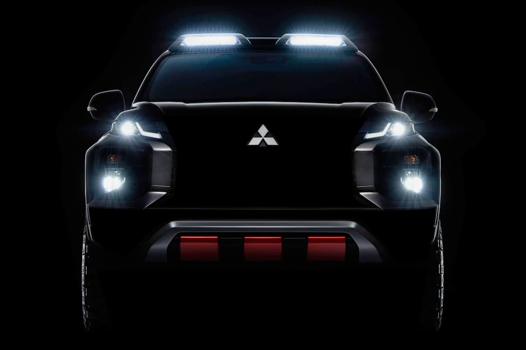 Teaser nova Mitsubishi L200 Triton