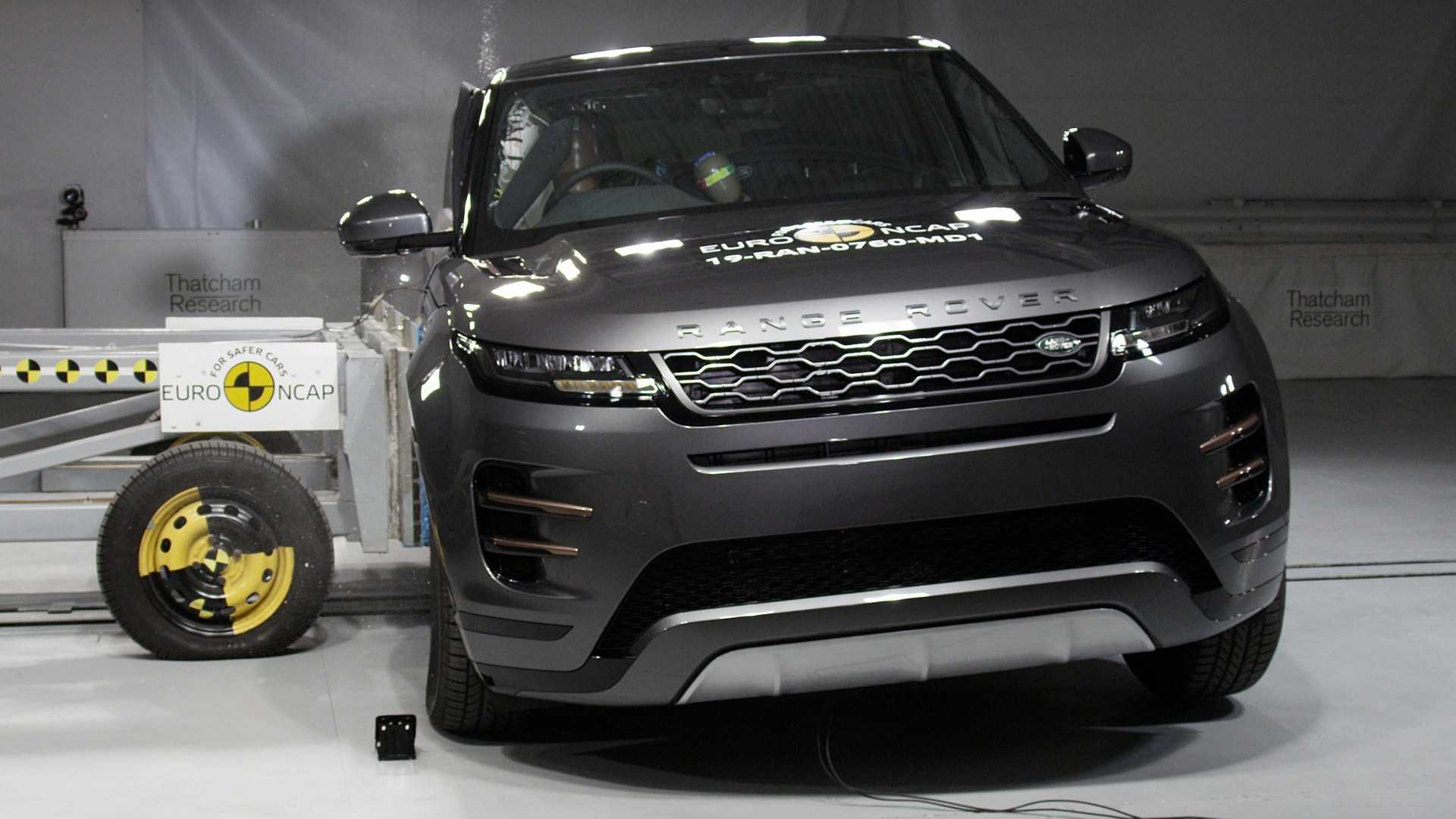 Range Rover Evoque Crash Test 1