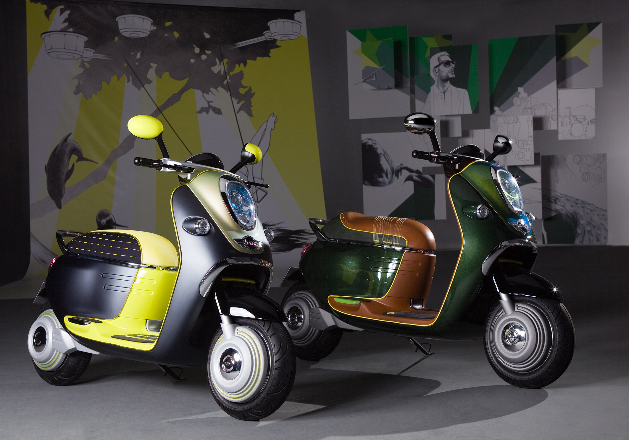 Scooter elétrico da MINI