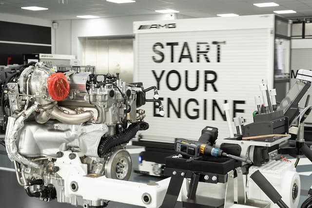 Motor 2.0 da Mercedes-AMG, considerado o mais potente do mundo