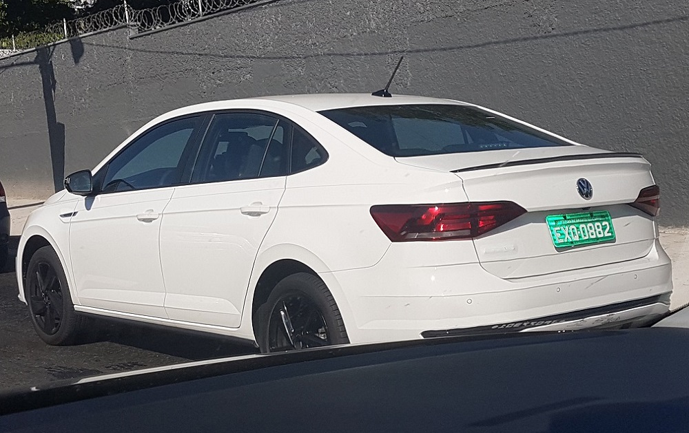 Aerofólio revela ser o Volkswagen Virtus GTS em testes