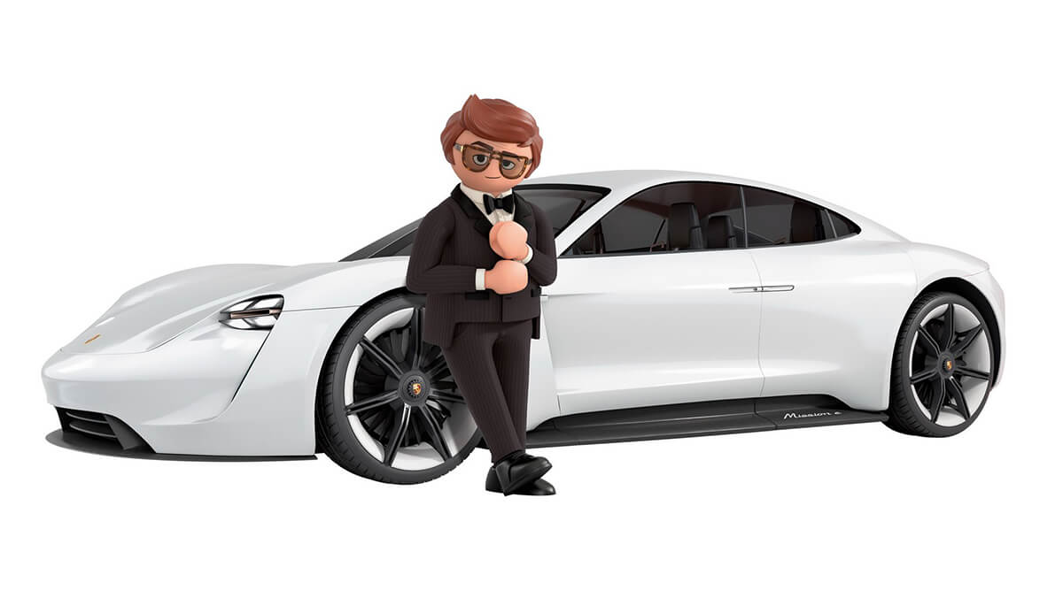 Porsche Mission E Playmobil