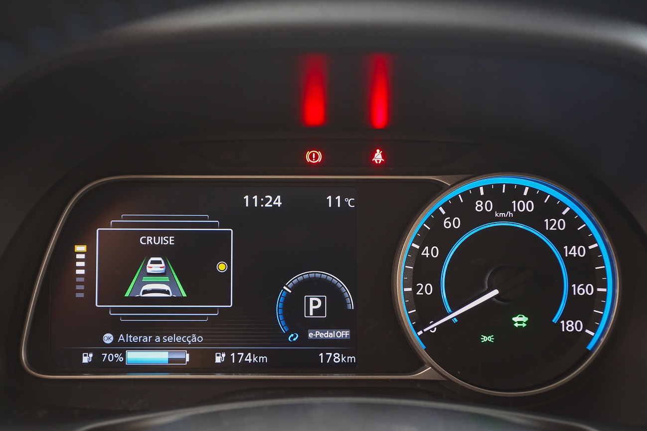 Nissan Leaf 2020 Telas Painel Tft 07 Min