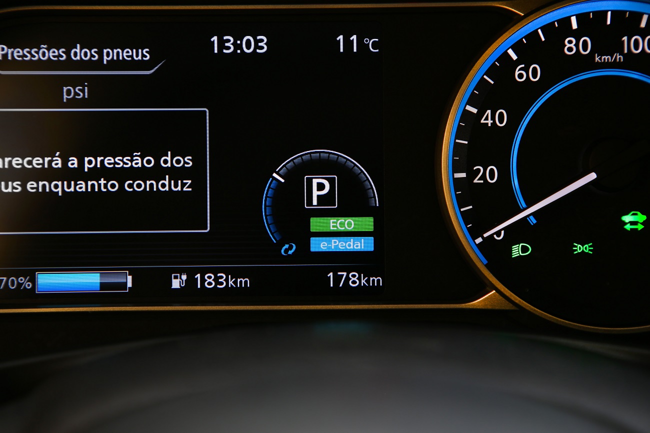 Nissan Leaf 2020 Telas Painel Tft 13 Min