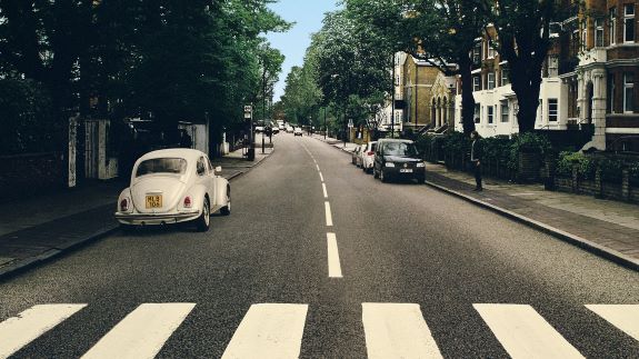 Fusca na Abbey Road