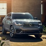 Close frontal do Volkswagen Atlas Cross Sport 2020