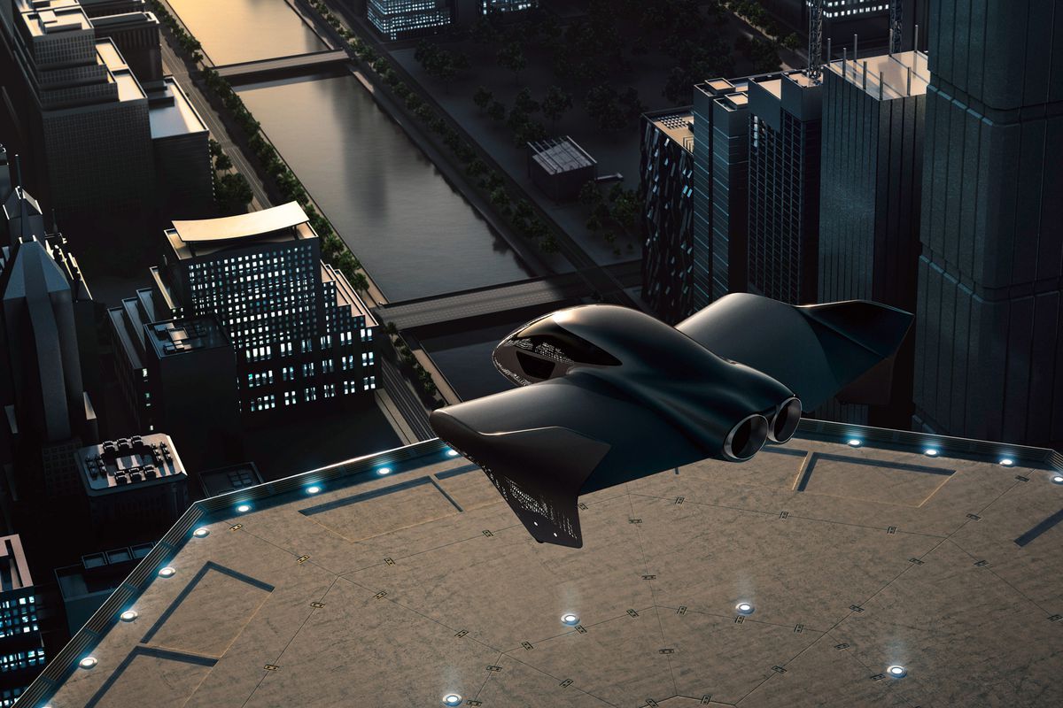 porsche boeing carro voador