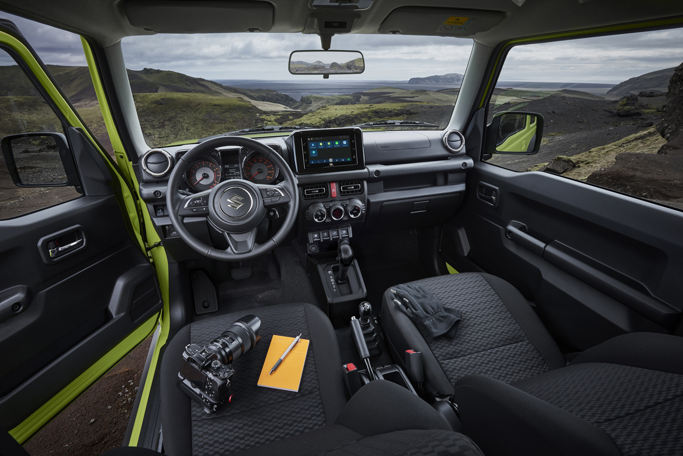 Jimny Sierra 2020 por dentro