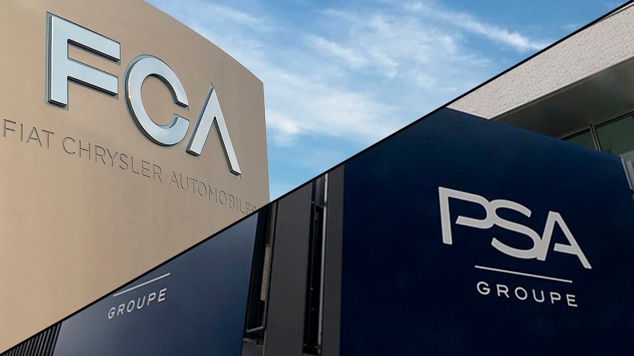 Carlos Tavares e Mike Manley assinam a fusão enre PSA Peugeot Citroën e FCA Fiat Chrysler Automóveis
