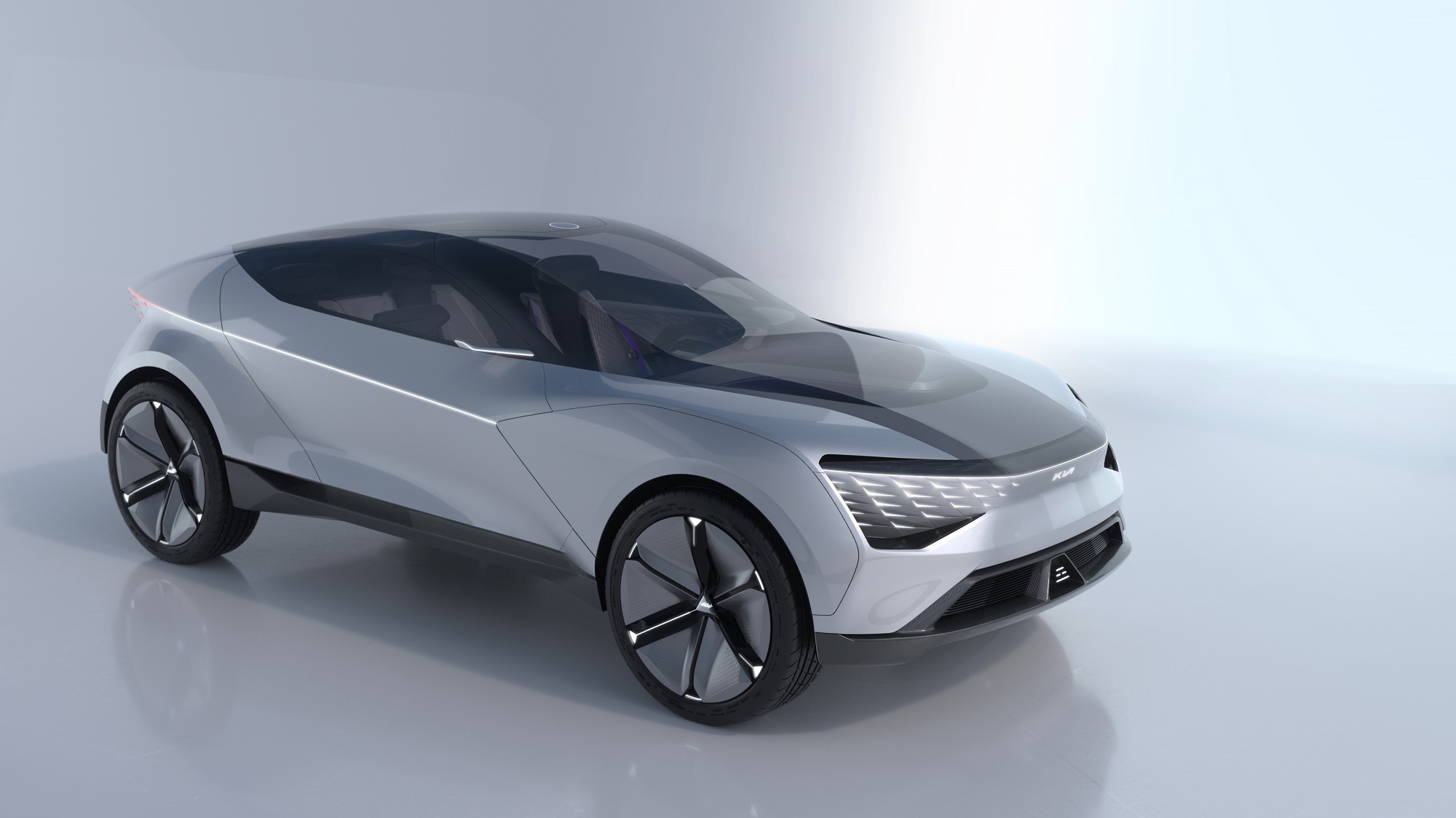 Kia Futuron Concept Parece nave espacial com superfícies repleta de vincos