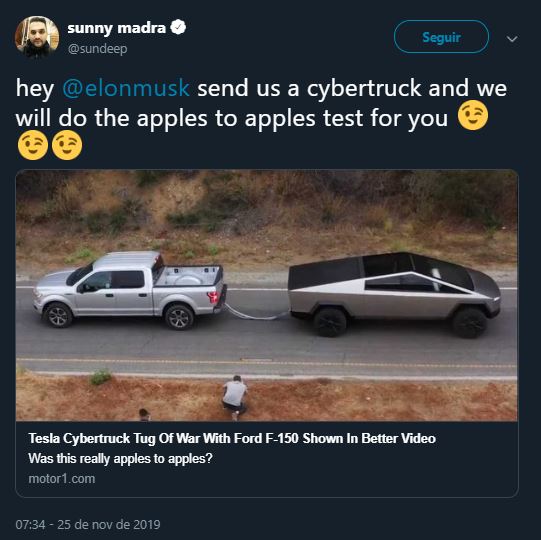 Tesla X Ford
