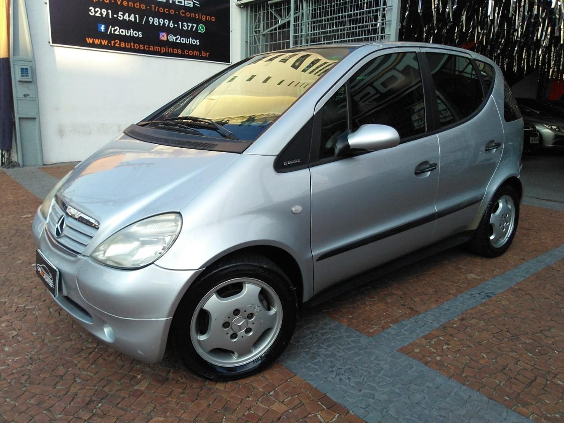 Mercedes-Benz Classe A190 2003 do anúncio da Webmotors na cor prata