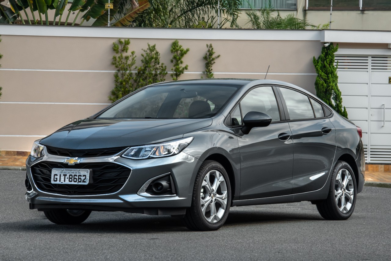 Versão LT do Chevrolet Cruze Lt Linha 2020 1 na linha 2020 e na cor cinza
