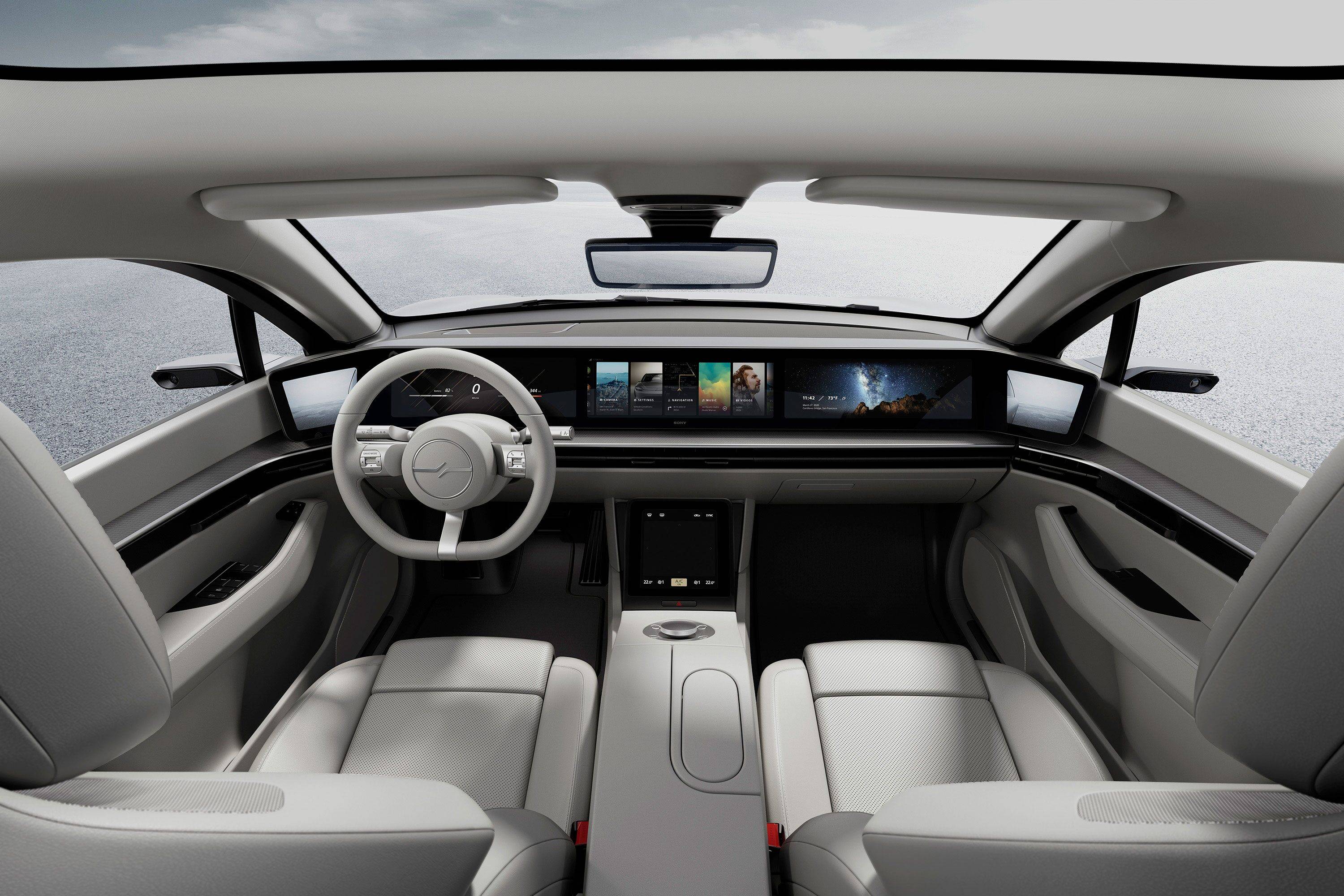 Interior Sony Vision S