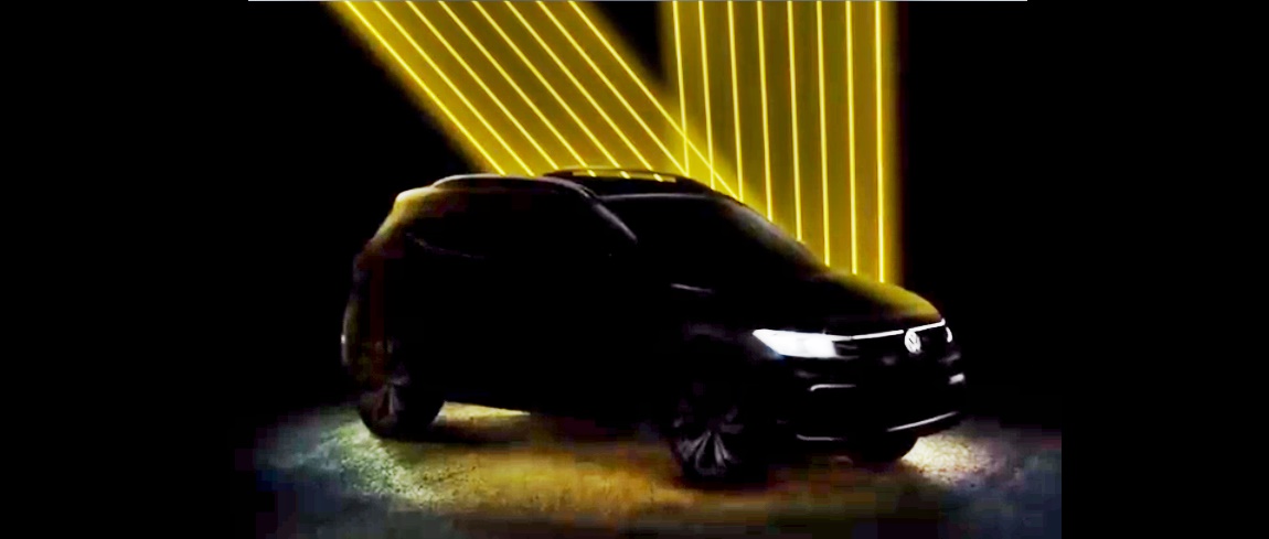 Imagem mostra teaser de futuro SUV da Volkswagen
