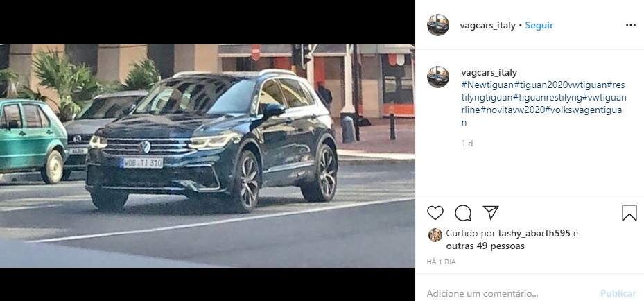 Instagram Vagcarsitaly Novo Vw Tiguan