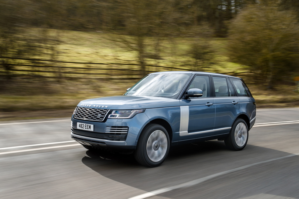 Range Rover Phev Carro Em Movimento 2