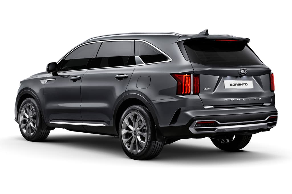 novo kia sorento traseira