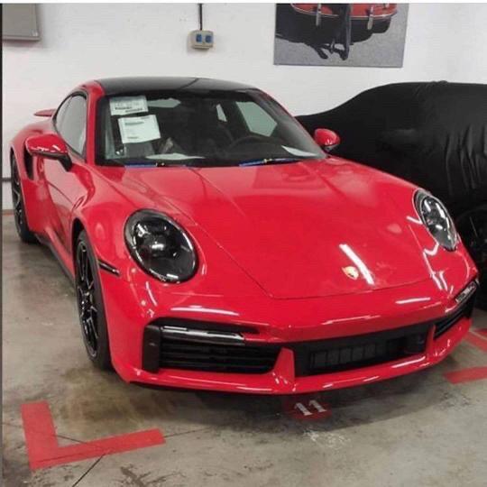 Flagra Frente Porsche 911 Turbo S